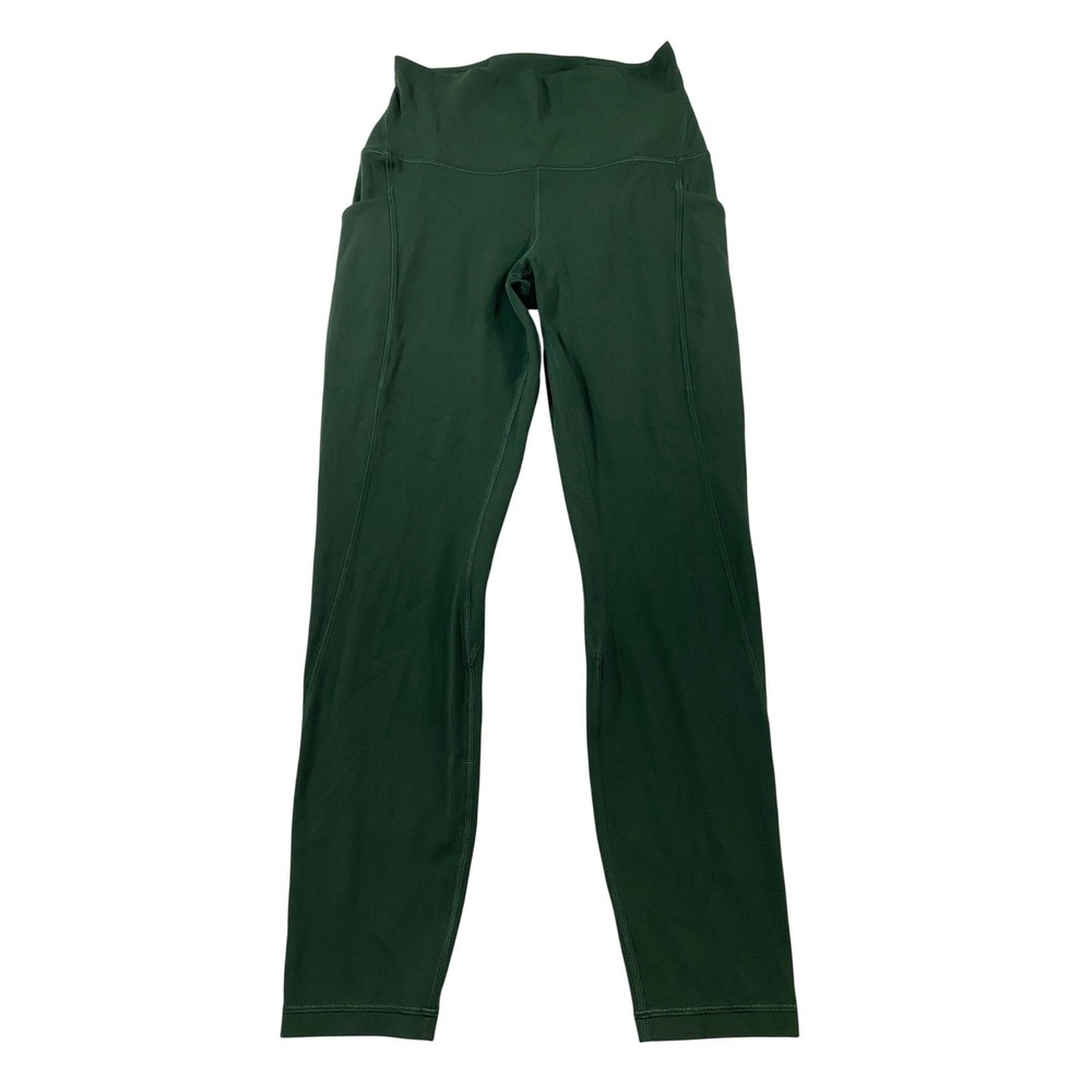 Lululemon Align High-Rise Pant with Pockets 25" Rainforest Green‎ Size 6 LW5DCES